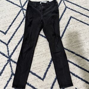 Hollister Black Skinny Jeans Modern Fit
